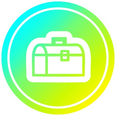 soğuk degrade spektrumda takım kutusu dairesel