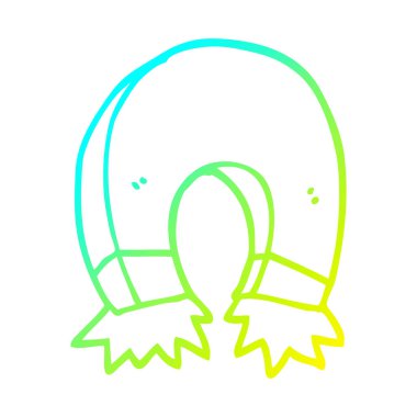 soğuk degrade çizgi çizim karikatür mıknatıs