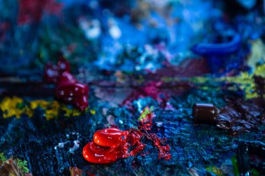 Petrol paleti yakın çekim