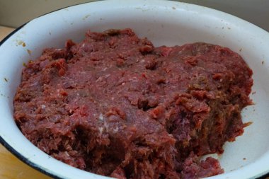 Köfte ev mutfak, yemek