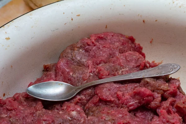 Köfte ev mutfak, yemek