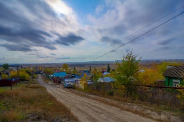 Sonbaharda Sernovodsk Köyü