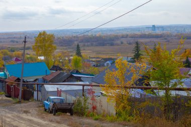 Sonbaharda Sernovodsk Köyü
