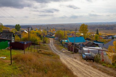 Sonbaharda Sernovodsk Köyü