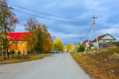 Sonbaharda Sernovodsk Köyü