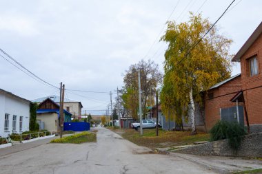 Sonbaharda Sernovodsk Köyü