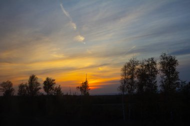 Sonbaharda Sernovodsk Köyü