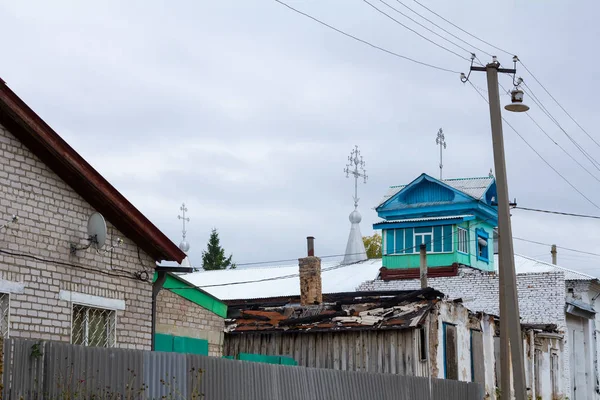 Pueblo Sernovodsk Otoño — Foto de Stock