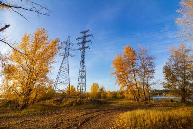 Banliyölerin Sonbahar Panoraması
