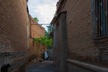 Georgia 'daki Eski Avlu Akşam Bahçesi