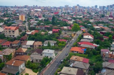 Şehir Manzarası, Yukarıdan Görünüm. 