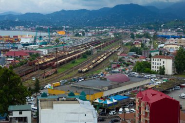 Şehir Manzarası, Yukarıdan Görünüm. 