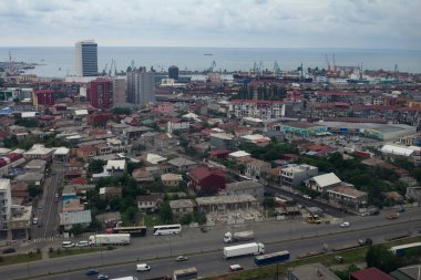 Şehir Manzarası, Yukarıdan Görünüm. 