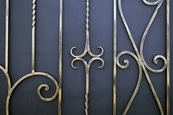 forged products, elements of decorative processing of metal doors