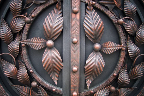 Sforged metal öğeleri üzerinde güzel metal kapı bırakır.