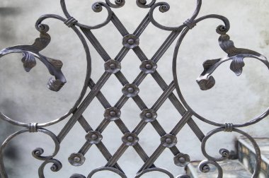 Dekoratif işleme unsurları metal eskrim dövme