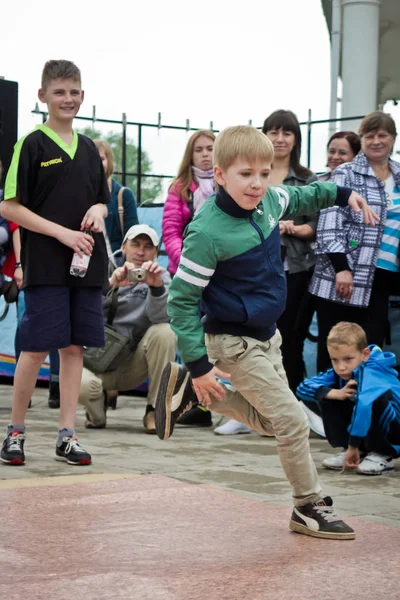 Rússia Yaroslavl Maio 2013 Competição Batalha Breakdance Uma Rua Livre — Fotografia de Stock