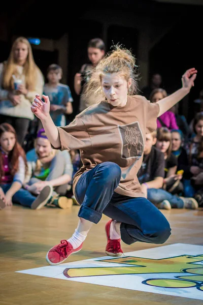 Rusya Yaroslavl Mart 2014 Nogi Ruki Breakdance Savaş Rekabet Takım — Stok fotoğraf