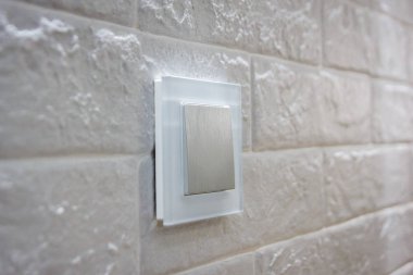 Oturma odası ve boş bir daire Lüks ortamı segmentlerinin modern ev iç dekor öğeleri