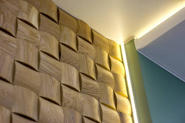 Moderna Casa Interior Sala Estar Decoração Elementos Segmentos Luxo Apartamento — Fotografia de Stock