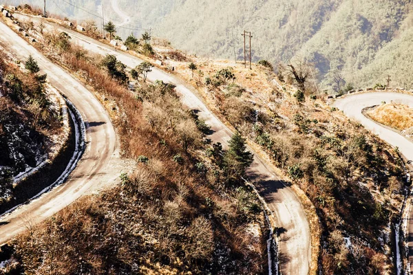 Zuluk Heuveltop Het Doorvoerpunt Van Silk Route Vanaf Thambi View — Stockfoto