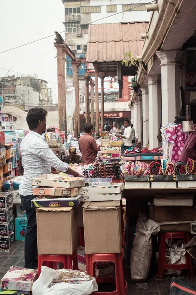 New Market Calcutta Dicembre 2018 Hogg Market Una Giornata Intensa — Foto Stock