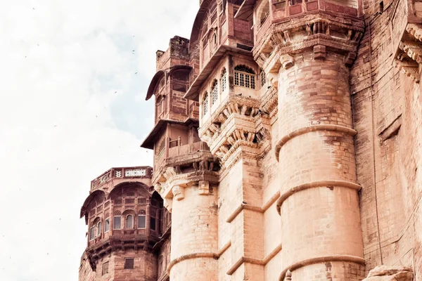 Jaisalmer Fort auch als Golden Fort, Sonar Quila oder Sone Ka Quila in der Wüstenstadt Rajasthan Indien. Eine der größten Festungen aus gelbem Sandstein und Weltkulturerbe erklärt UNESCO von Rajput Rular gebaut — Stockfoto
