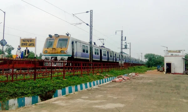 Amta Railway Station Terminal Railway Station Santragachi Amta Branch Line — Stock Photo, Image