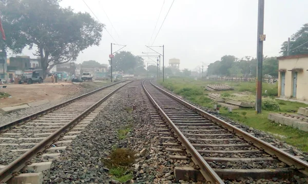 Estación Tren Chittaranjan Terminal División Zona Ferroviaria Oriental Chittaranjan Distrito — Foto de Stock
