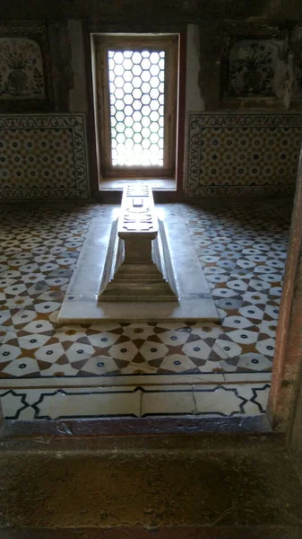 Dentro Del Taj Mahal Los Cenotafios Que Honran Mumtaz Mahal — Foto de Stock