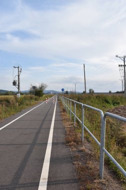 Bisiklet trafiği için tasarlanan yol