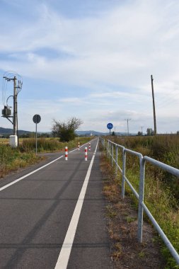 Bisiklet trafiği için tasarlanan yol