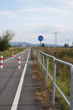 Bisiklet trafiği için tasarlanan yol