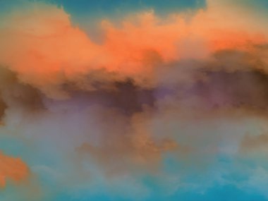 Yaratıcı göksel bulut arka plan. Vintage grunge duvar kağıdı tasarım alanı olan.