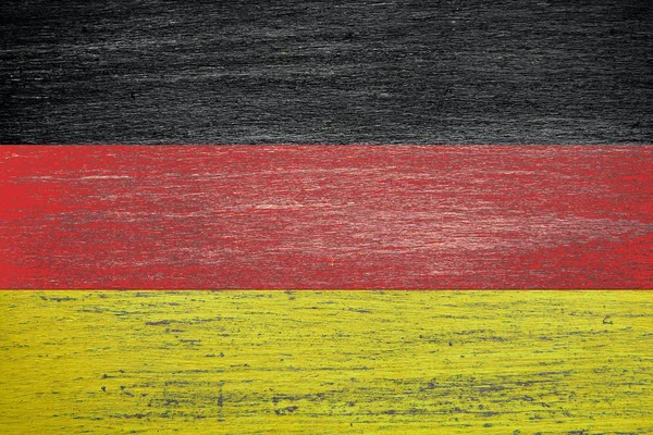 German Flag Wooden Background — Stock Photo, Image