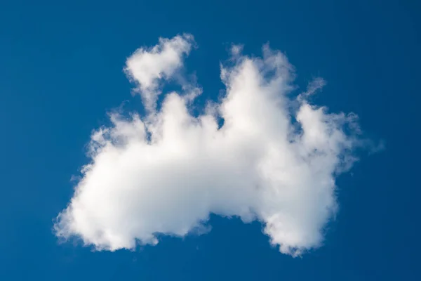 Nube Nube Esponjosa Cielo Azul Fondo Paisaje Natural Hermoso Fondo —  Fotos de Stock