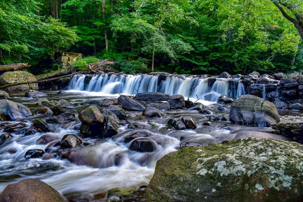 New Jersey'deki ipeksi şelale.