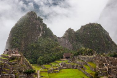 Turistler, Machu Picchu yatay.