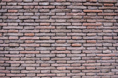 eski kırmızı tuğla duvar.