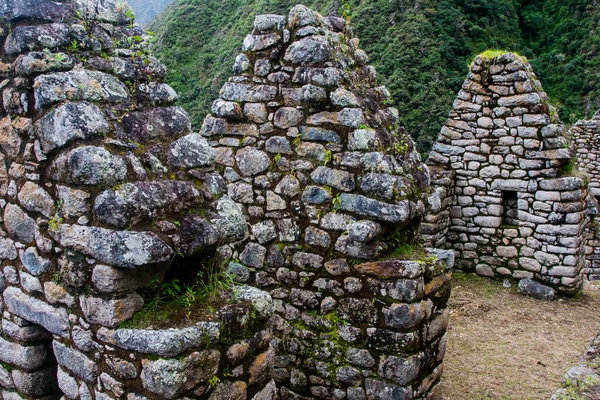 Inca trail için antik bir İnka şehir.
