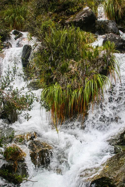 Şelale Machu Picchu, Peru giderken Inca izinde.
