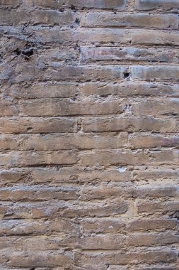 Yıpranmış tuğla duvar doku.