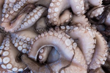 Sağlıklı duvar kağıdı arka planı. Marketteki sağlıklı taze organik yiyecekler. Kimse yok..