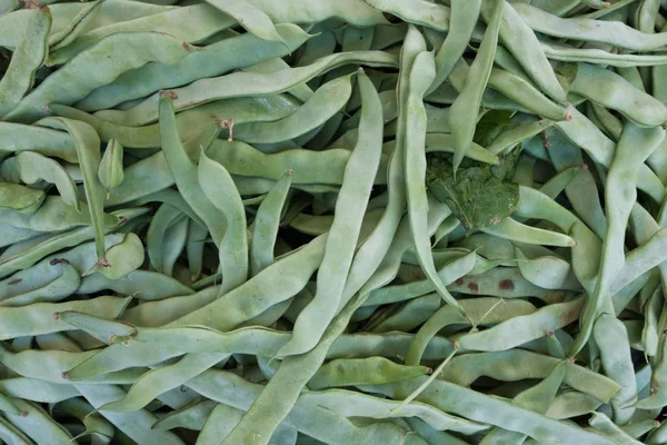 Wellness Tapete Hintergrund Gesunde Rohe Frische Biolebensmittel Einem Marktstand Kein — Stockfoto