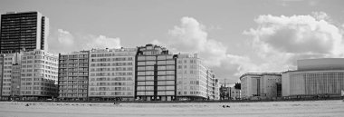 Cityscape deniz görünümü