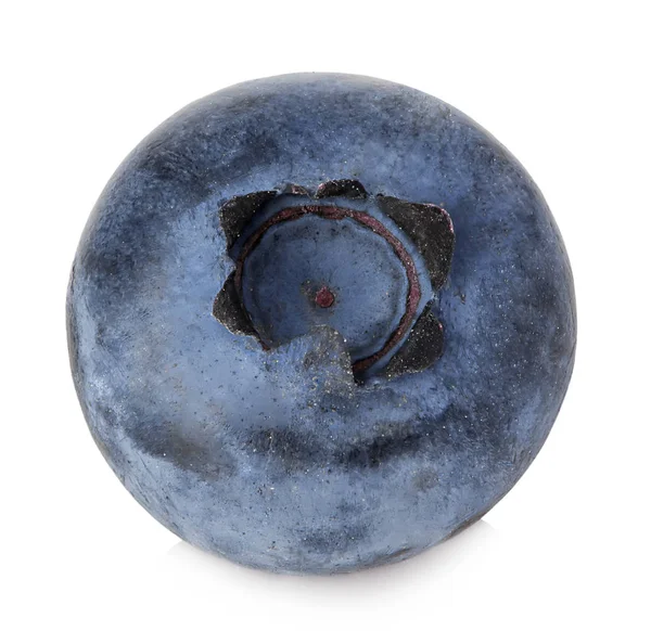 Böğürtlenli beyaz bir arka plan üzerinde izole yakın çekim.