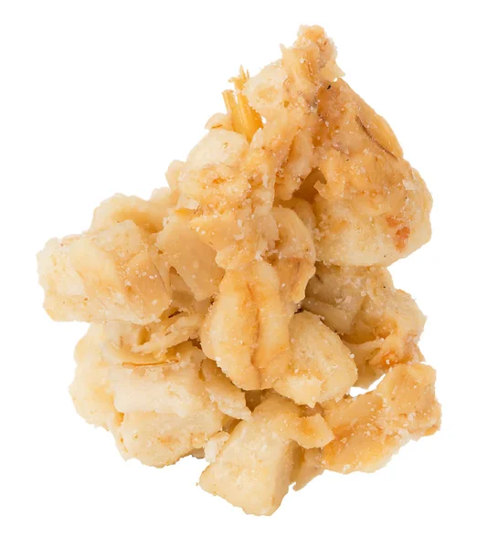 Single Cereal Crisp Close Isolated White Background — Stock Photo, Image