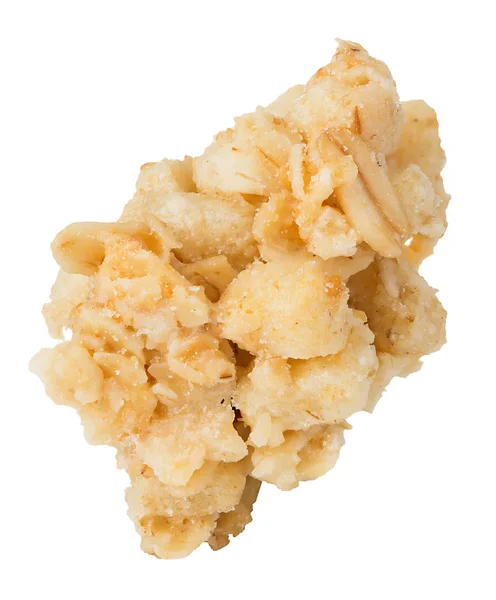 Single Cereal Crisp Close Isolated White Background — Stock Photo, Image