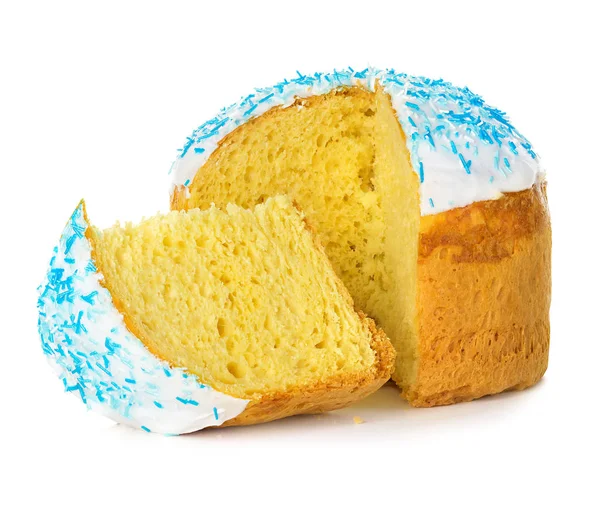 Pastel Pascua Aislado Sobre Fondo Blanco — Foto de Stock