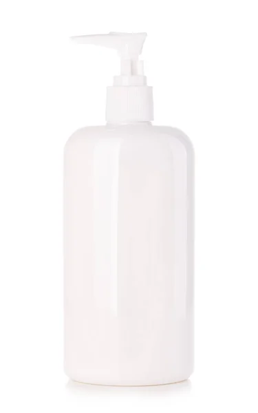 Liquid Container Gel Soap Cream Shampoo Bath Foam Cosmetic Plastic — Stock Photo, Image